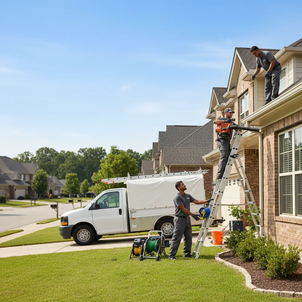 Home Gutter Service in Wickett, TX near me
